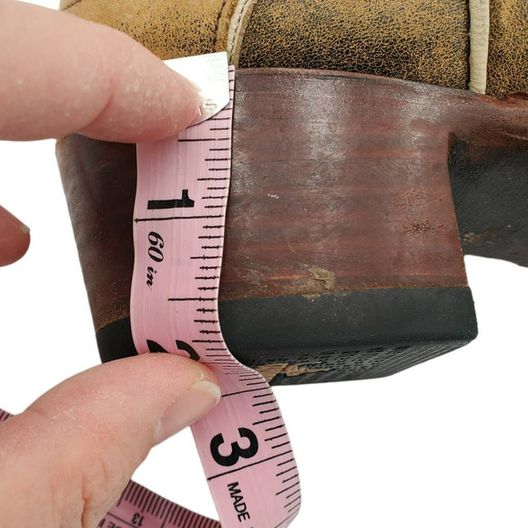 Old Gringo Western Cowgirl Cowboy Short Tip Boots - Picture 9 of 11